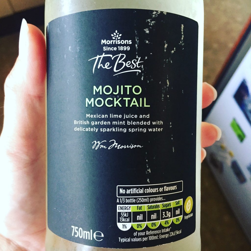 Pregnancy Diary Morrisons Mojito Mocktail