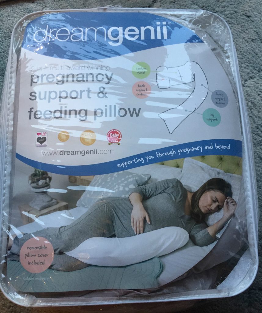 Dreamgenii pregnancy support pillow