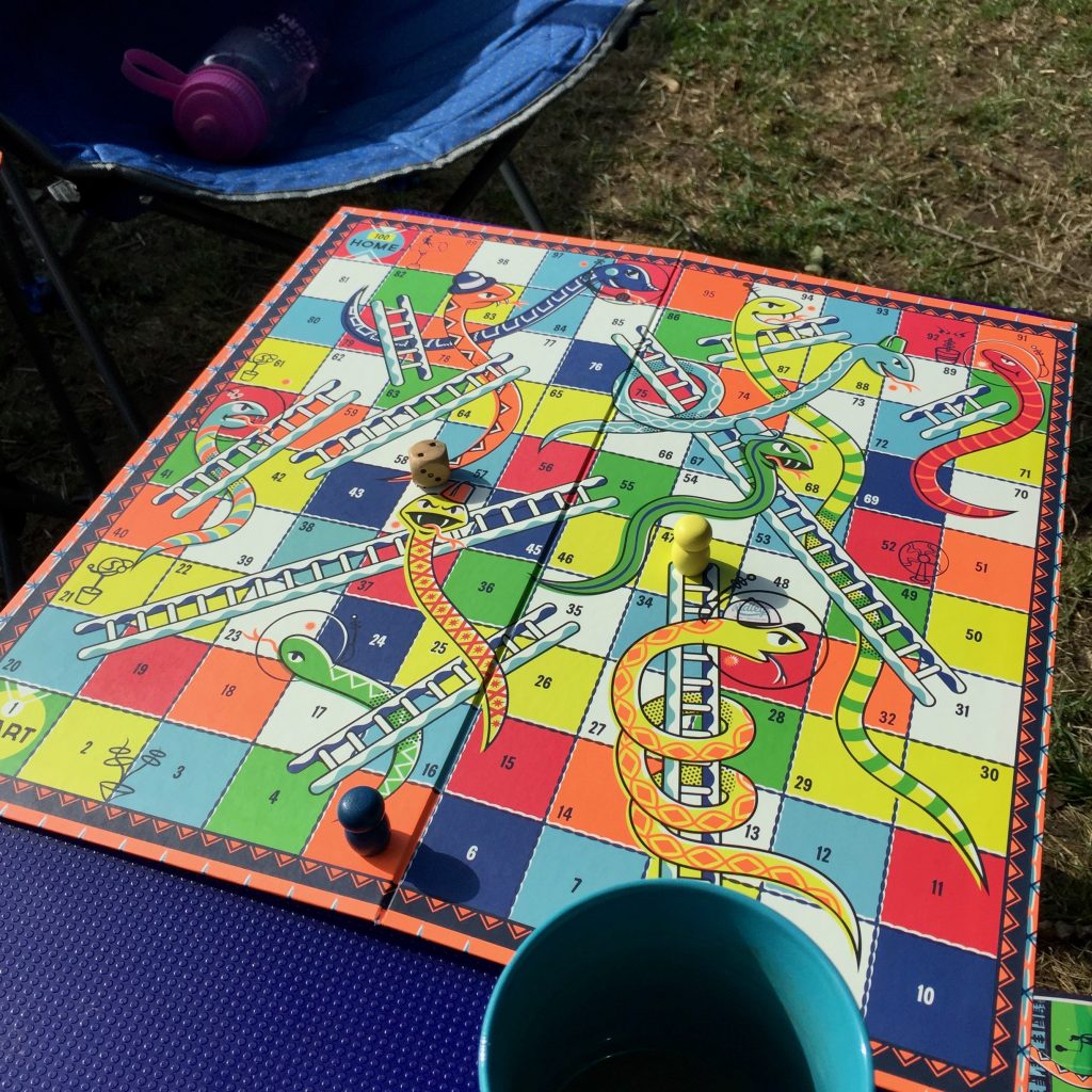 Pregnancy Diary weeks 27 28 29 camping snakes and ladders