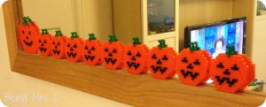 Halloween Hama Beads Pumpkins