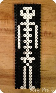 Halloween Hama Beads Skeleton