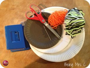 Halloween Crafts Paper Plate Spiders Web
