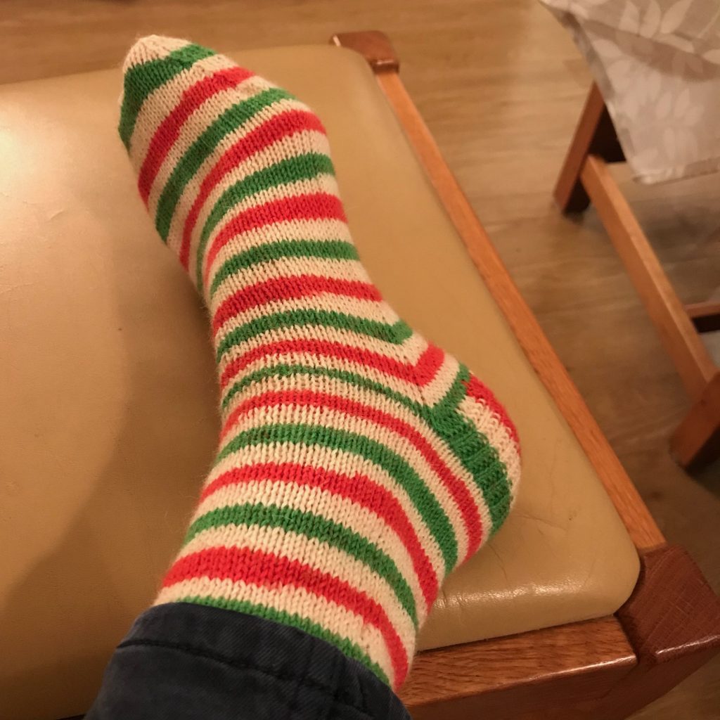 Candy Cane socks